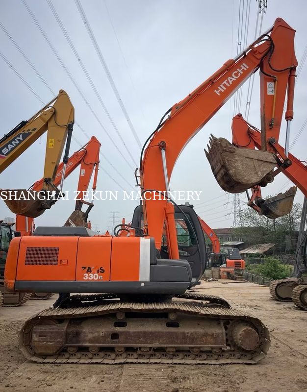 Хитачи ZX200-3G экскаватор 10658hrs Длина руки 2,94 м Максимальная высота копания 620 мм